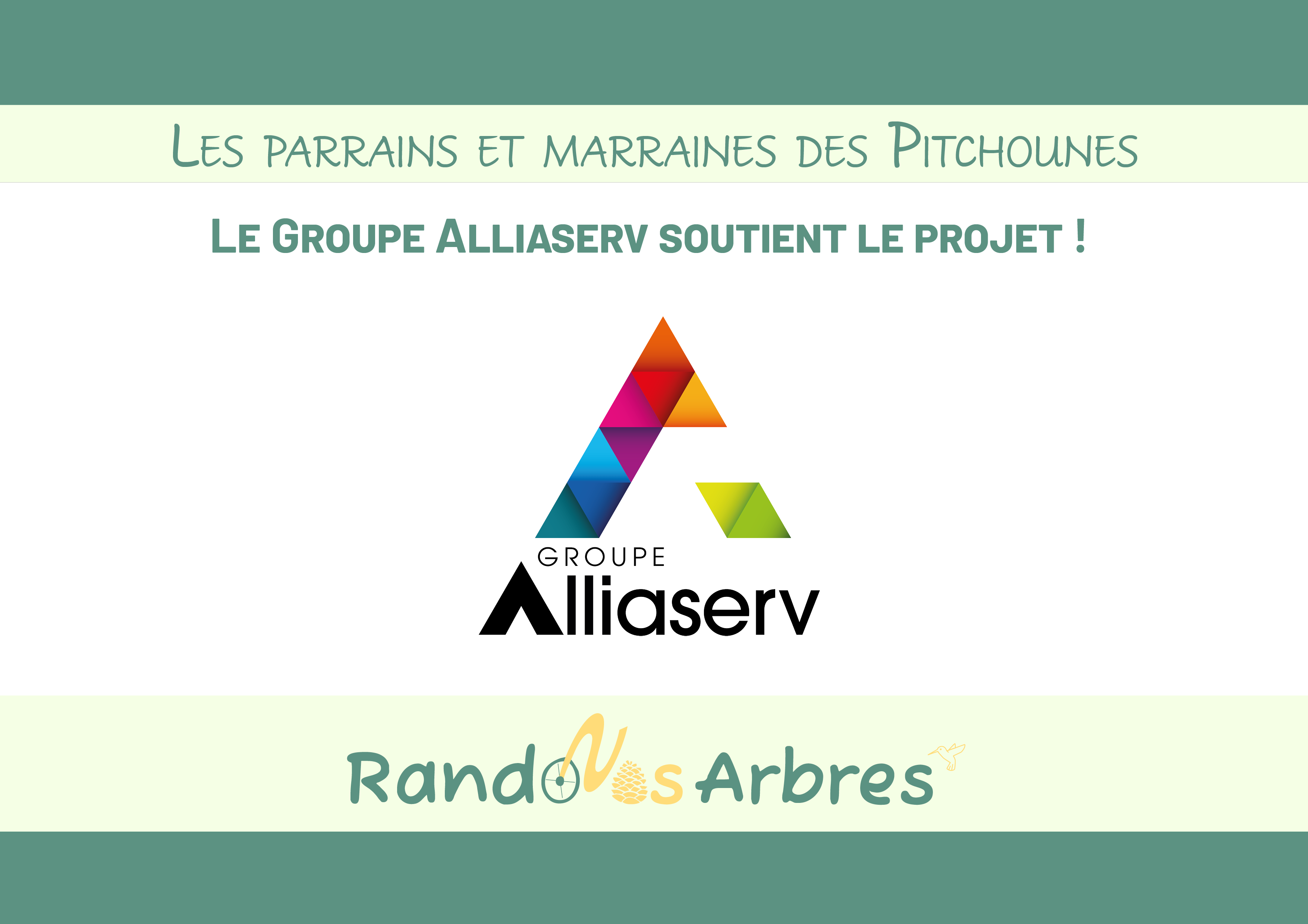 Les parrains et marraines de Rando nos Arbres : Groupe Alliaserv ...
