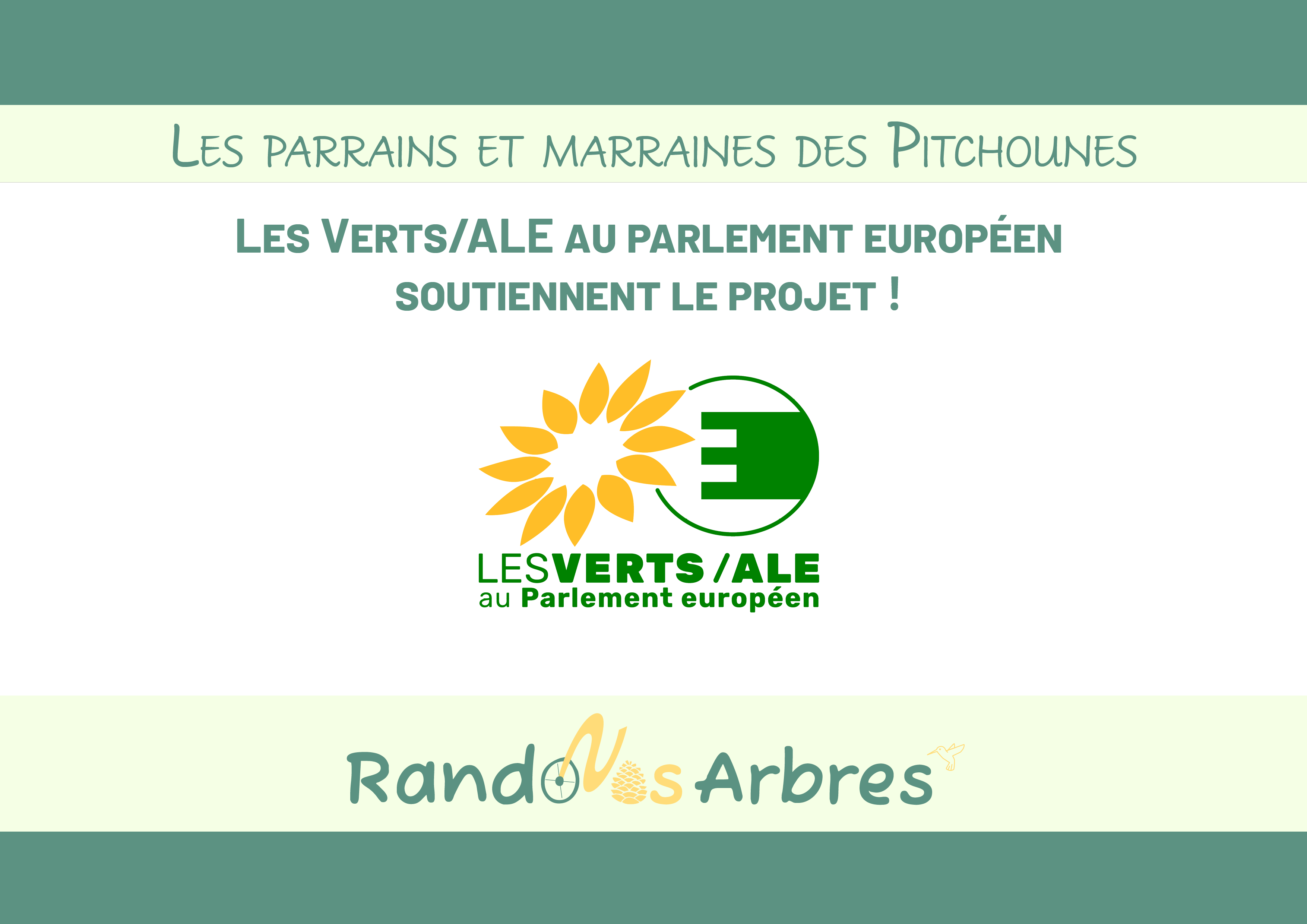 Les parrains et marraines de Rando nos Arbres : le Groupe des Verts/ALE ...