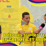 franck Cammas et Jéremie Bayou sur le Tour de France 2023