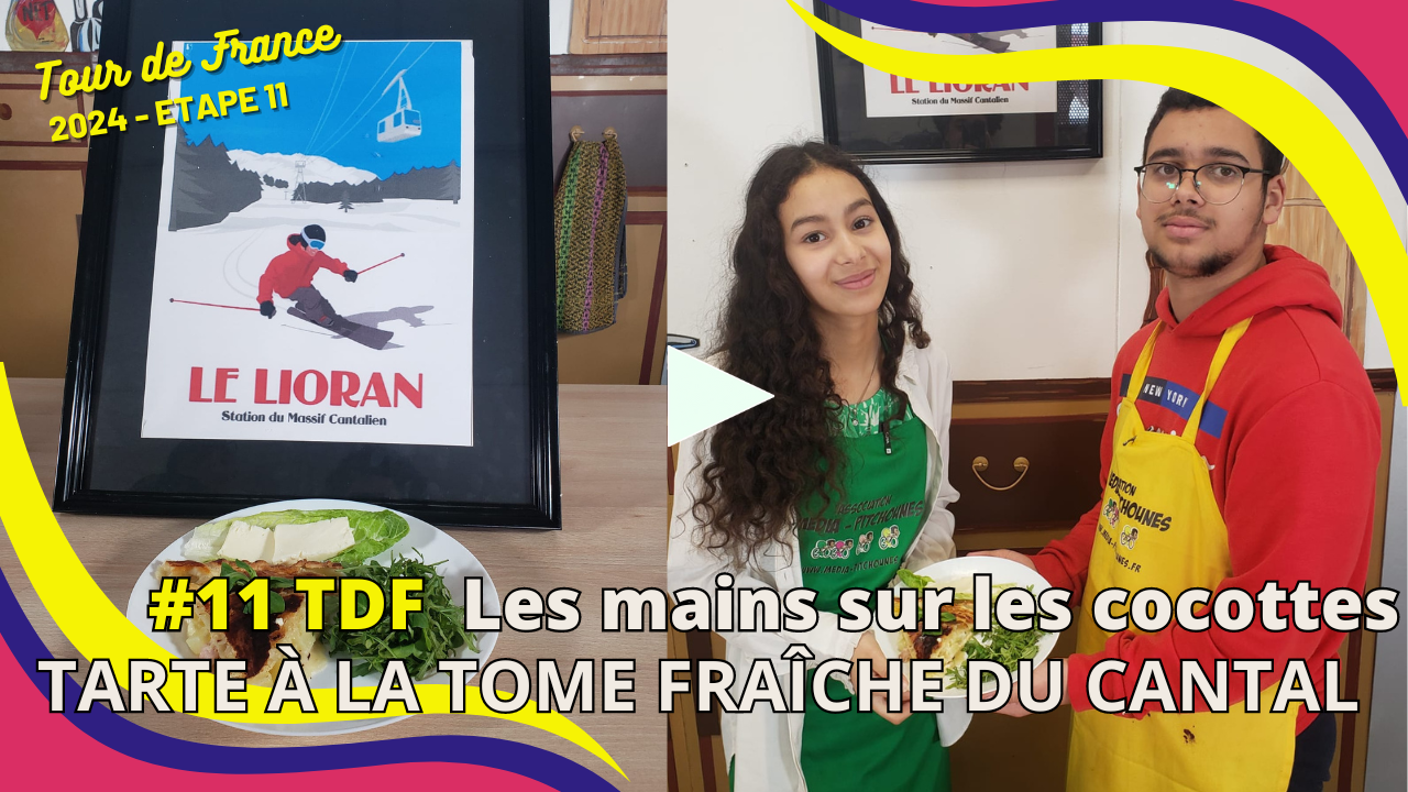 Tarte à La Tome Fraîche Du Cantal www.media-pitchounes.fr