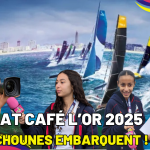 Pitchounes jeunes journalistes sur la Transat Café L’Or 2025