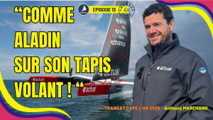 Anthony Marchand, skipper de l’Ultim 4 Actual, un marin d’exception déjà bien connu dans le monde de la course au large
