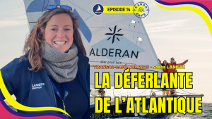 cap sur la féminisation de la voile de compétition avec la rencontre de Sasha Lanièce, skipper du Class40 Alderan et fondatrice du projet Les Déferlantes.