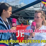 Élodie Bonafous, skipper IMOCA Les Petits Princes, interviewée par Media Pitchounes avant le départ de la Vendée Arctique 2026.