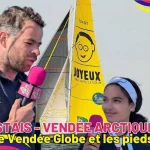 Nico d'Estais, skipper de Café Joyeux, interviewé par Media Pitchounes avant la Vendée Arctique 2026.