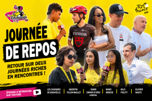 Les Pitchounes reviennent sur les deux dernières journées du Tour de France 2026 avec Quentin Fillon Maillet, Marc Hirschi, Nils Politt, Olivier Nasti, Oumii et Les Cigognes de Bagatelle.