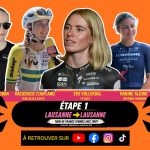 Tour de France Femmes 2026 à Lausanne : les Pitchounes rencontrent Demi Vollering, Urška Žigart, Maëva Squiban, Mackenzie Coupland, Marine Allione et Émilie Morier.