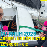 Alexia Barrier interviewée par Les Pitchounes pour la Route du Rhum 2026.