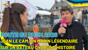 Jean Le Cam interviewé par Les Pitchounes pour la Route du Rhum 2026.