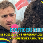 Ulysse Pozzoli interviewé par Les Pitchounes pour la Route du Rhum 2026.