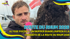 Ulysse Pozzoli interviewé par Les Pitchounes pour la Route du Rhum 2026.